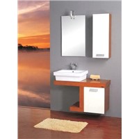 solid wood bathroom vanities sets