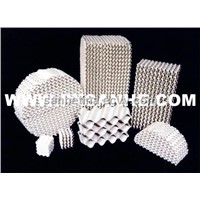 Structured Corrugated Ceramic Packing