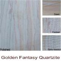 Golden Fantacy Quartzite Slabes & Tiles