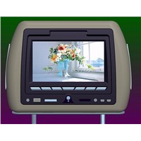 7&amp;quot; HEADREST MONITOR WITH DVD PLAYER AND PILLOW