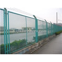 Frame guard rail net