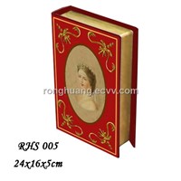 Supply decorative MDF book box / book case / decorative box / wooden box