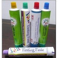 emulsion paint paste aluminium collapsible tube