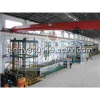 pretreatment and double-coating and double firing production line