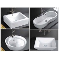 Above Counter Ceramic Sinks (China Bowl)