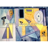 Abstract Art Painting on Canvas (ZS1001)