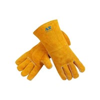 Golden Split Cowhide Gloves (AP-0909)