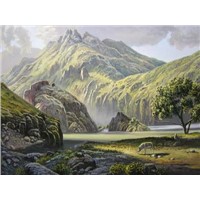 Painting - Classic Landscape (Hz-b001)