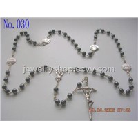 Black Pearl Crucifix (030)