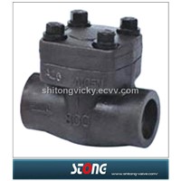 Forged Steel Tread Check Valve (H44H)