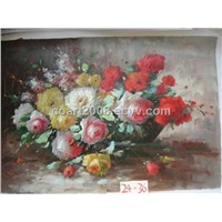 Impression Flower Oil Painting (MSL10_01)