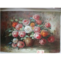 Impression Flower Oil Painting (MSL10_04)