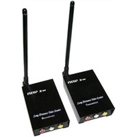Long Range 2.4G Wireless AV Transmitter / AV Receiver