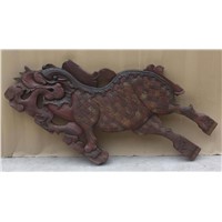 Wood Carving Kylin