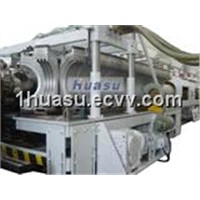 Pipe Extrusion Machinery-PVC Double Wall Corrugated Pipe Extrusion Line