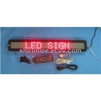 7X80 Pixel Red Green LED Sign