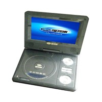 7 Inch Portable DVD Player with Swivel Screen, Tv Tuner, Game Function