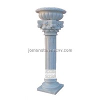 White Marble Column(XMJ-RC-07)