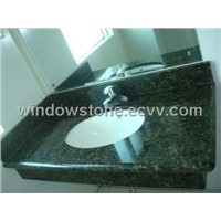 Countertop in Butterfly Green