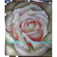 Realistic Flower Oil Painting
