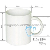 Sublimation White Mugs, Ceramic Cup, Coating Mugs