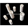 MgO tube with four holes for cartridge heater,magnesia tube