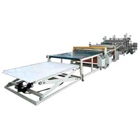 ABS, PS, HIPS and PMMA Sanitaryware Plate, Refrigerator Plate Extrusion Line