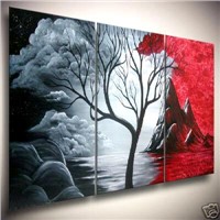 Modern Abstract Huge Canvas Art Oil Painting 318