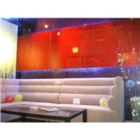 decorative glass wall tile for sofa background