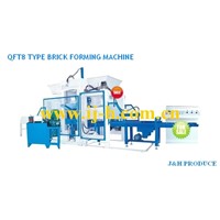 Hollow Block Making Machine-Completely Automatic Concrete Block Forming Machine (QFT8-15)
