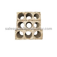 Hollow core particle board