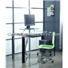 Computer Desk/glass table/acrylic chair