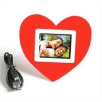 2.4inch mini heart frame