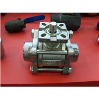 3-PC Body Type Butt-Weld Ball Valve with Mounted Pad (Q61F)