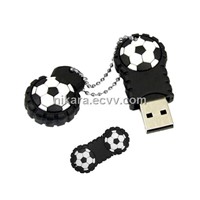 Rubber Football USB Flash Drive