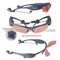 Spy Camera Sunglasses Mp3 Player (S-1)