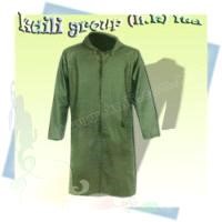 Rain Coat Waterproof Garments/ pu pvc waterproof parka