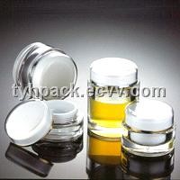 Plastic Round Cream Jar