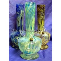 Cheap Liquidation and Discount Stock Colour Changing Soft Glass Bongs/Pipes