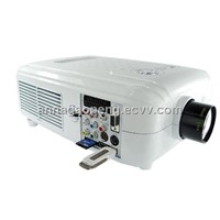 3.5 Inch LCD Projector Supports HDMI, USB, Card Reader Input