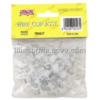 50PC Round Wire Clip (ZY104)