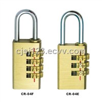 Brass Combination Lock (CR-04E/04F)