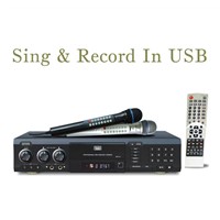 MIDI Karaoke DVD Player with Recorder+USB+Card Reader (DVP-10)