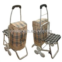 Shopping Trolley with Seat (KLD-2452)