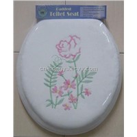 embroidery soft toilet seat hys106