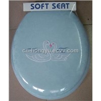 embroidery soft toilet seat hys111