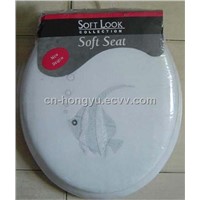 embroidery soft toilet seat hys163