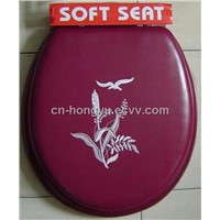 embroidery soft toilet seat hys203