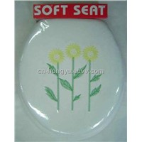 embroidery soft toilet seat hys209