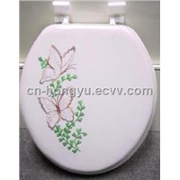 embroidery soft toilet seat-hys90